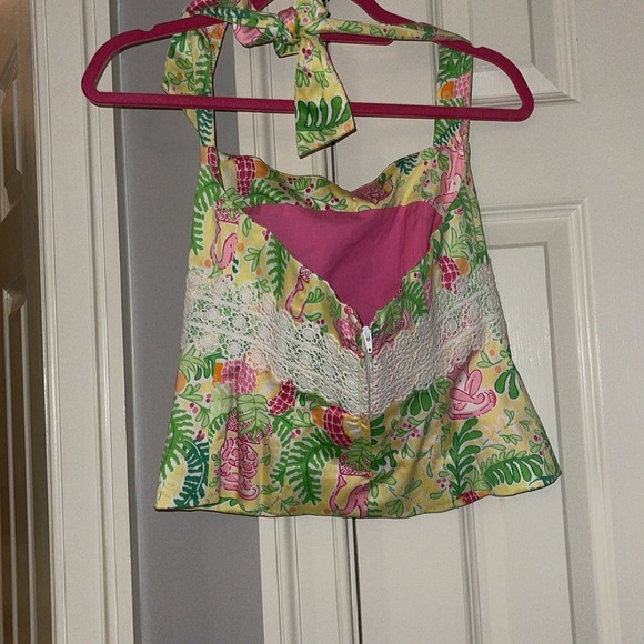 Lilly Pulitzer corset halter top - Picture 5 of 8